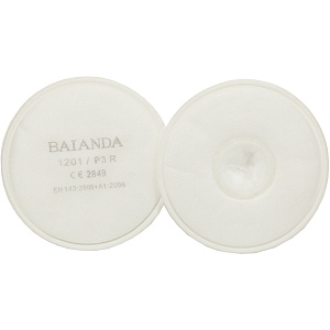 Фильтр для защиты от твердых и жидких частиц BAIANDA 1201 P3R
