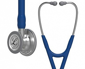 Стетоскоп Littmann® Cardiology IV™, темно-синяя трубка, стальная акустическая головка, 69 см,6154