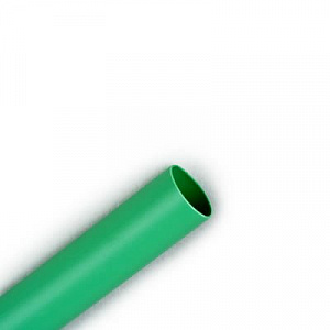 Трубка тонкостенная термоусаживаемая GTI-3000, зеленая, 1,5 мм/0,5 мм, 3:1, 1 м