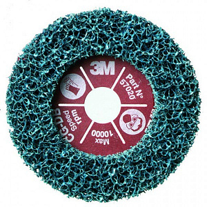 Круг для очистки поверхности CG-DB, S XCS, голубой, 115 мм х 22 мм, № 57020, 10 шт./кор.