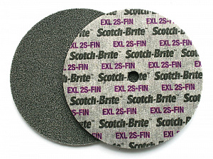 Круг Scotch-Brite™ XL-UW, 2S FIN, 150 мм х 6 мм х 13 мм, № 13741, 8 шт./кор.
