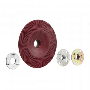 Оправка для фибровых кругов, 125 мм х 22 мм, ребристая, M14 и 5/8, Cubitron – II 64861