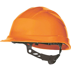 Каска защитная QUARTZ UP III оранжевого цвета