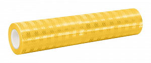 Пленка Световозвращающая серии 3431 для дорожных знаков, желтая, размер рулона 1,22 х 45,7 м