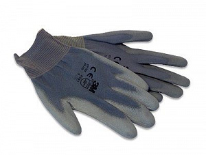 Защитные перчатки с ПУ-покрытием, размер 10, № 63512, 10 пар/уп