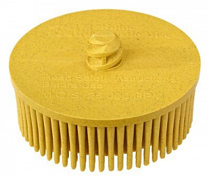 Круг Scotch-Brite™ Roloc™ Bristle RD-ZB, P80, желтый, 50 мм, № 07525, 10 шт./уп.