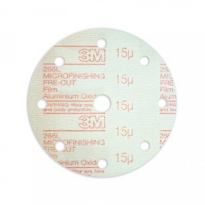 Круг Шлифовальный, 15 мкм, 150 мм, 9 отв., LD801A, № 00140, 25 шт./уп.