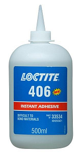 Клей моментальный цианоакрилатный для эластомеров и резины LOCTITE 406 500гр