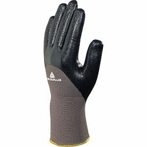 Перчатки защитные от масел и жидкостей VE713, комбинированные, нитриловые, размер 10, черные