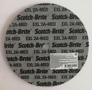 Круг Scotch-Brite™ XL-UW, 2A MED, 150 мм х 6 мм х 13 мм, № 17498, 8 шт./кор.